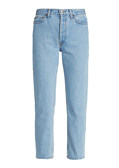 Vintage High-Rise Crop Jeans