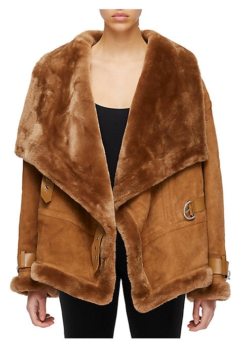 Cozy Utility Shearling Jacket