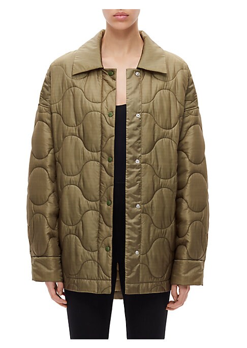 Quilted Oversized Shirt