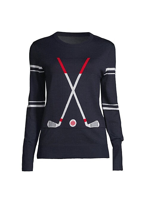 Golfer’s Cozy Knit Sweater