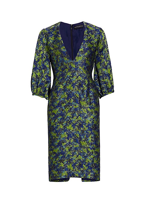 Chic Puff-Sleeve Dress