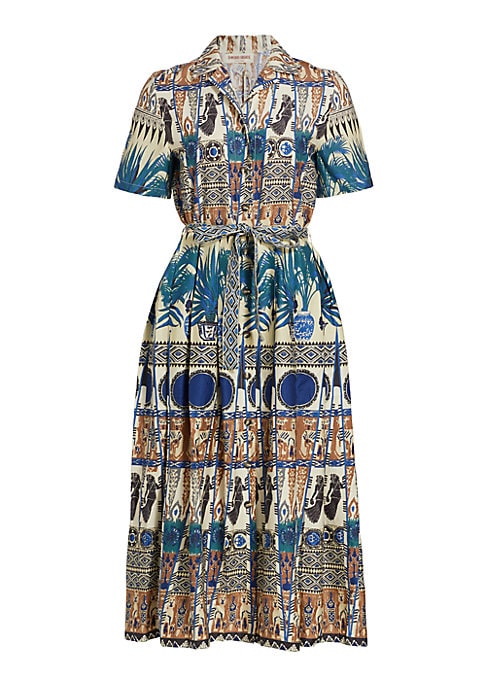 Chic Cotton Pocket Dress