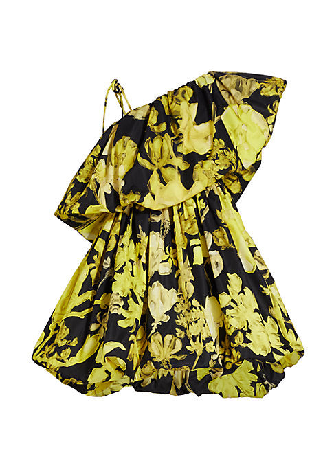 Floral Ruffle Mini Dress