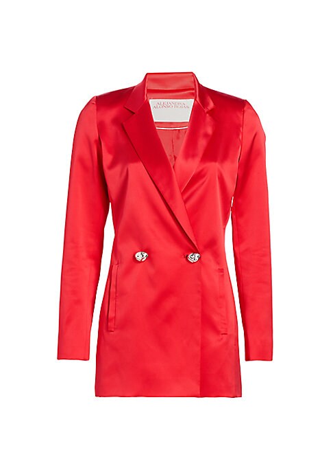 Chic Silk Blazer