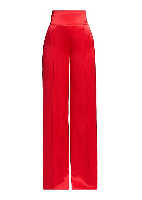 Silk Wide-Leg Elegance