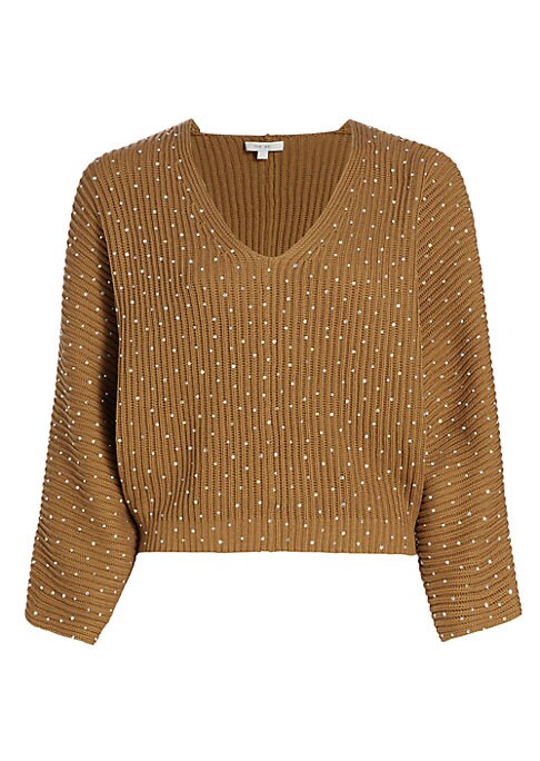 Luxe Crystal Knit Top