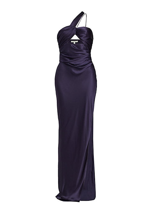 Elegant Silk Charm Dress