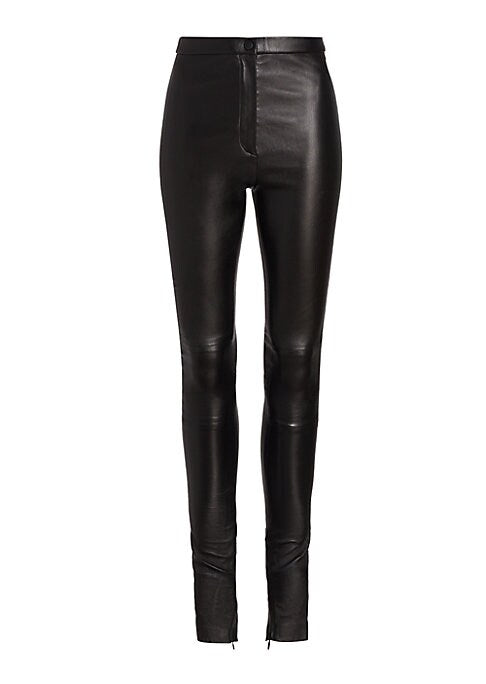 Edgy Luxe Leather Pants