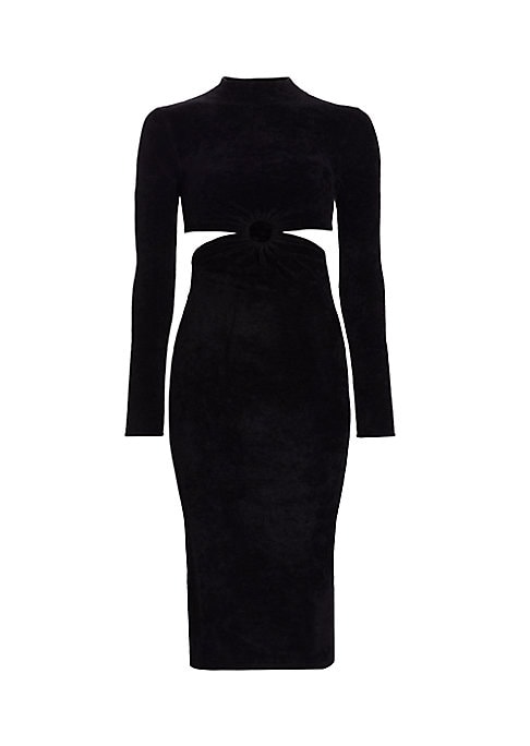 Chic Cut-Out Knit Dress
