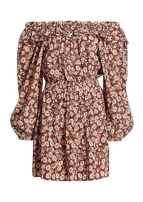 Floral Ruffle Minidress