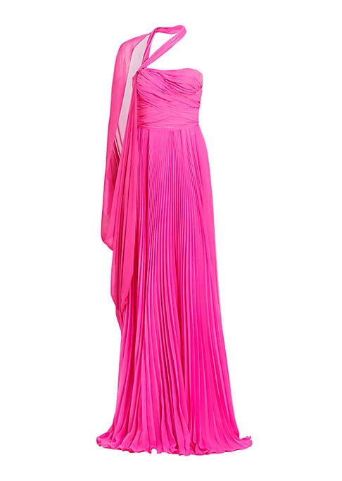 Asymmetrical Silk Elegance
