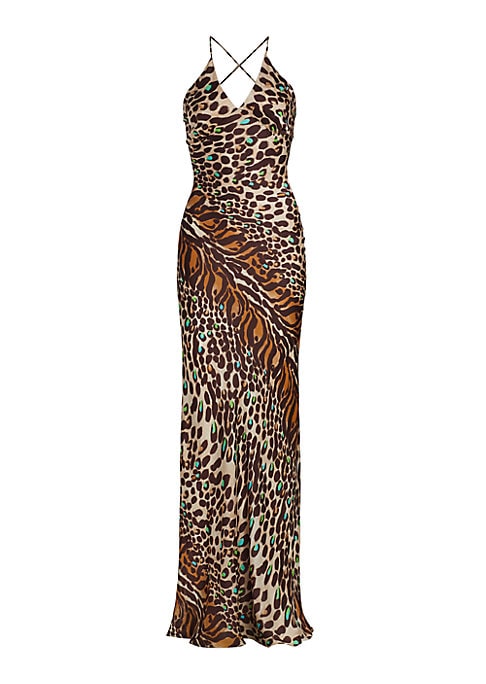Leopard Luxe Column Dress