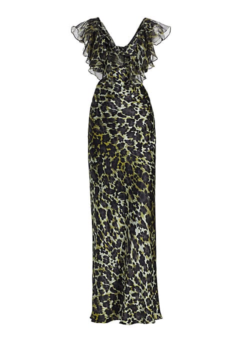 Leopard Luxe Cut-Out Dress