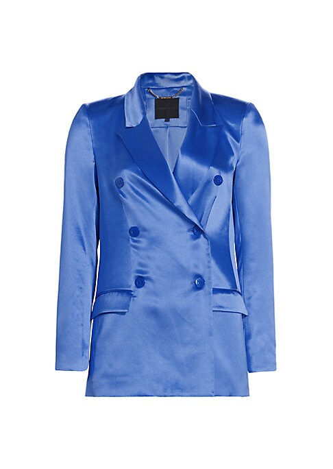Silk Elegance Blazer