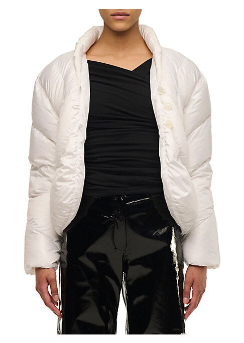 Chic Cropped Down Jacket
