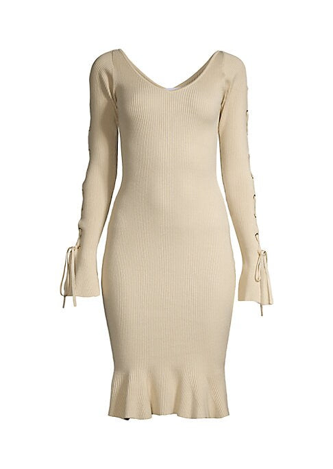 Grommet Glam Sweater Dress