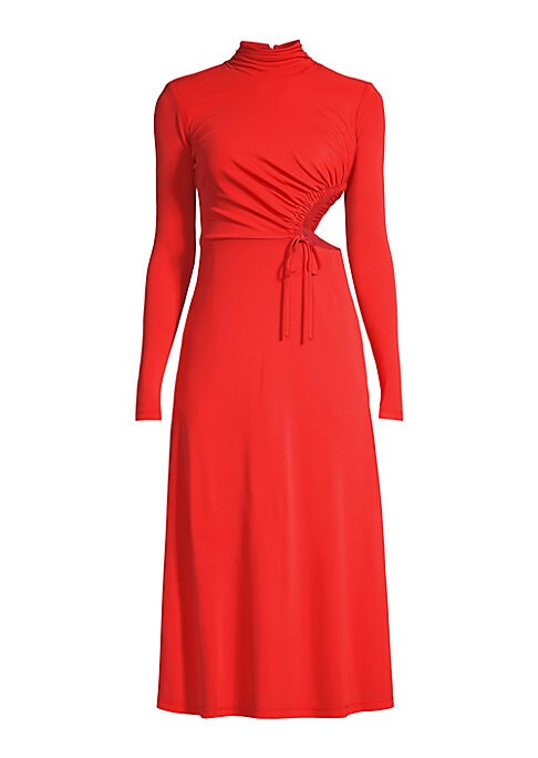 Chic Cut-Out Midi Dress