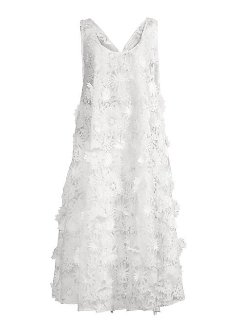 Floral Lace Midi Dress
