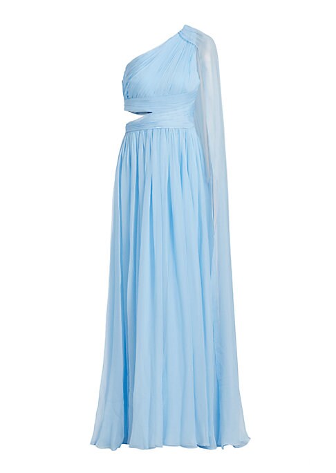 Elegant Silk Evening Gown