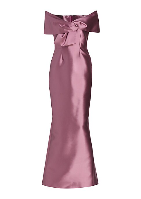 Satin Embrace Gown