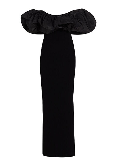 Chic Off-Shoulder Elegance