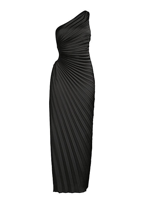 Chic Pleat Gown
