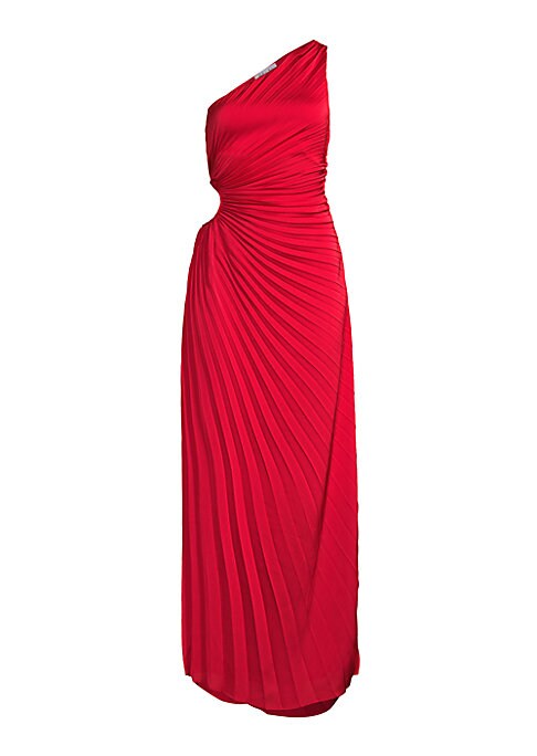 Chic Pleated Gown