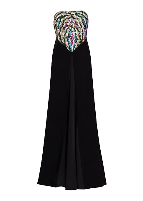 Sequined Elegance Gown
