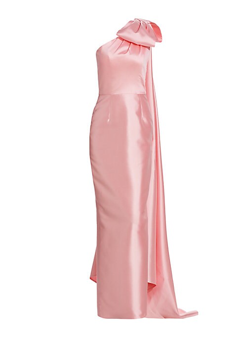 Cape & Bow Elegance Gown
