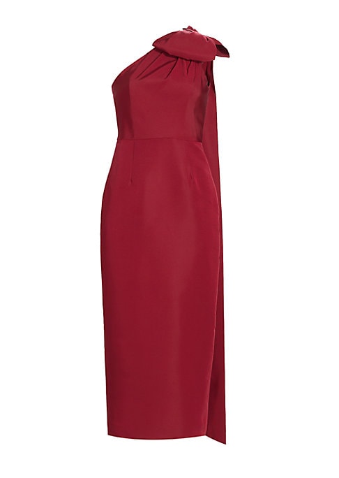 Silk Bow Elegance Dress