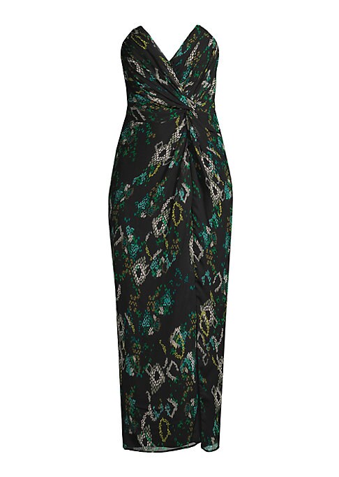 Snakeskin Chic Dress