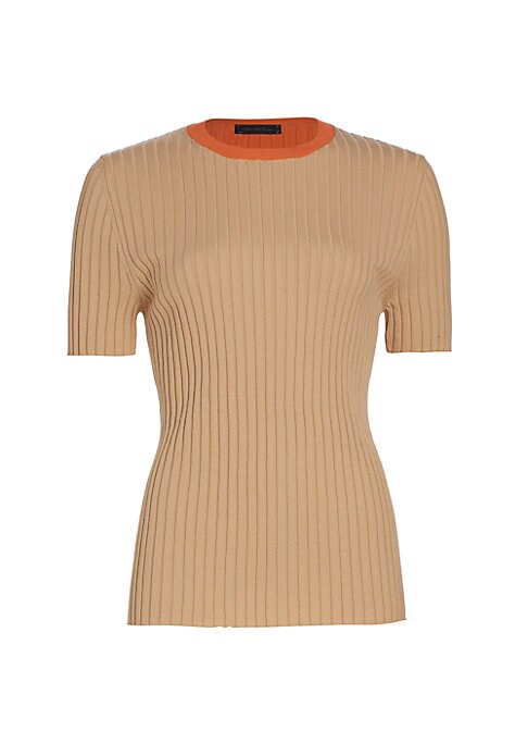 Trendy Fitted Knit Top
