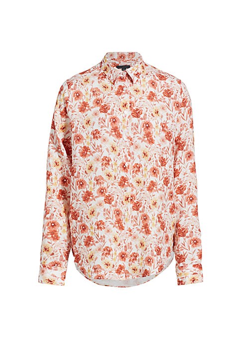 Floral Breeze Linen Shirt