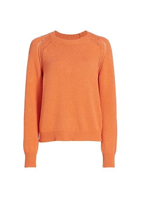 Chic Open-Work Knit Sweater