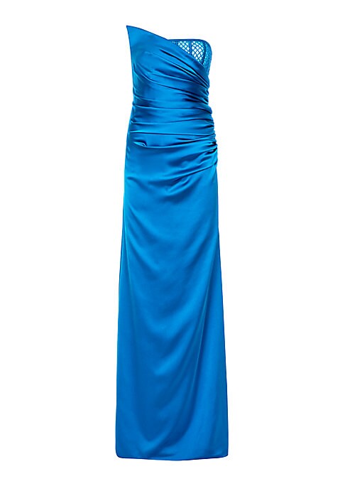 Fishnet Elegance Gown