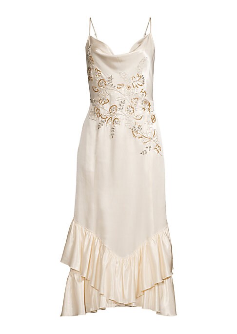 Floral Ruffle Nightgown