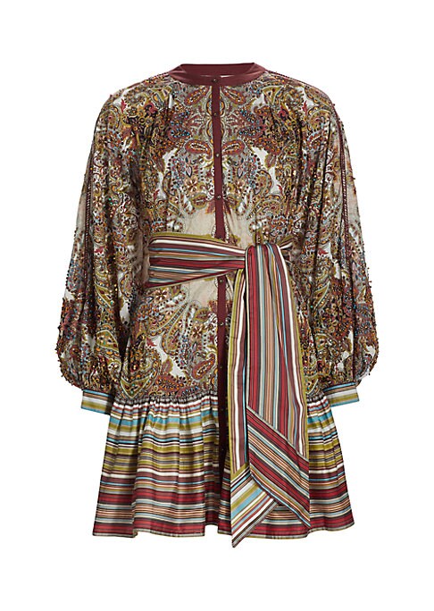 Vibrant Paisley Dream Dress