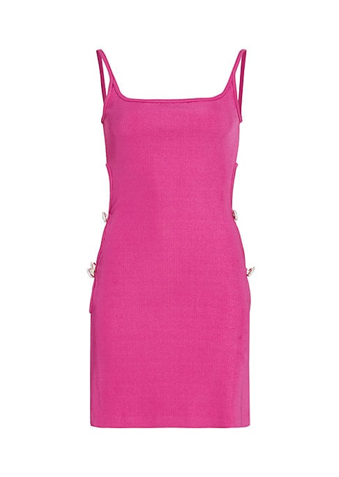 Glam Bow Cutout Dress