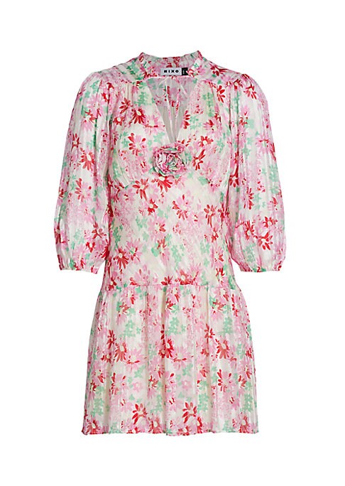 Floral Ruffle Minidress