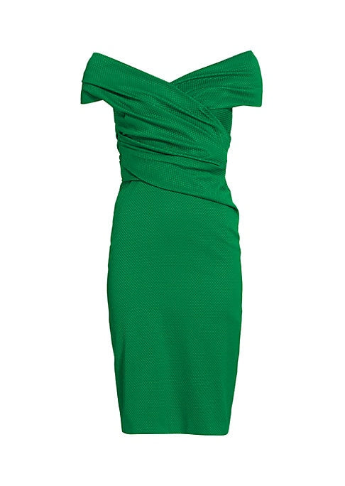 Textured Cotton Charm Dress