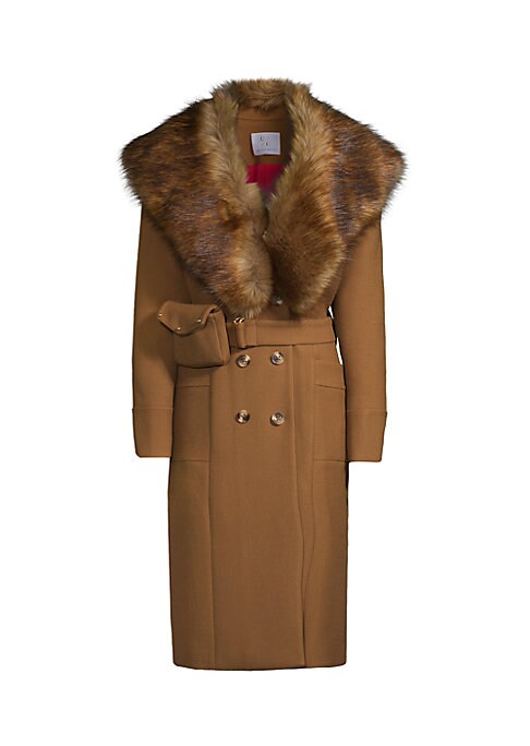 Chic Faux Fur Classic Coat