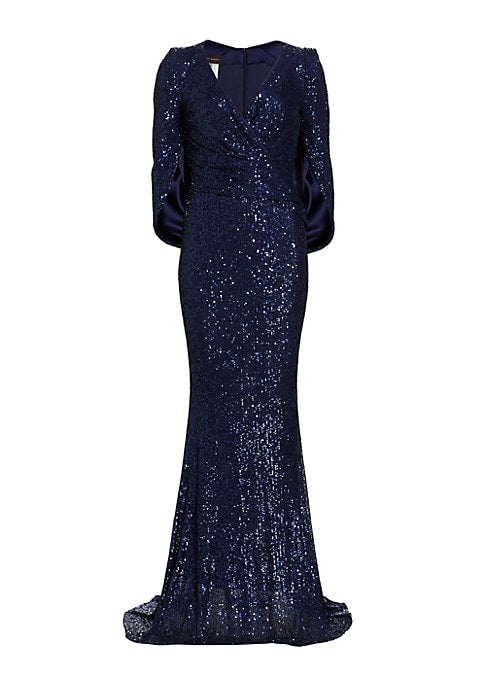 Dazzling Cape Sleeve Dress