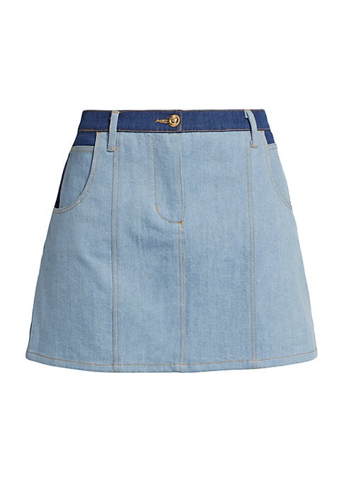 Charming Denim Mini Skirt