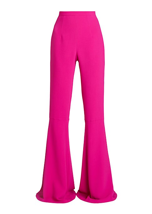 Flared High Waist Trousers