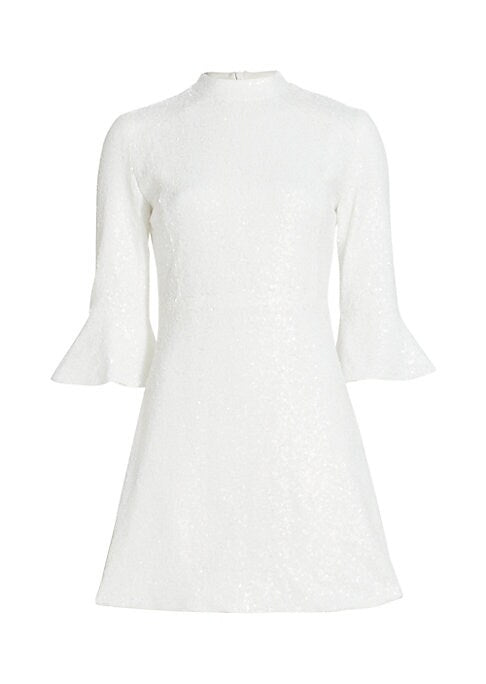 Glistening Ruffle Dress