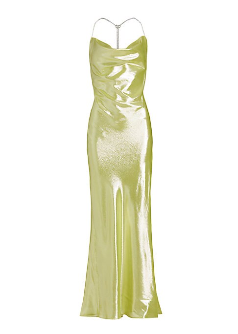 Crystal Cowl Maxi Dress