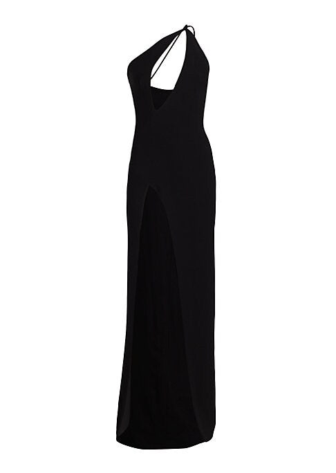 Elegant Cut-Out Gown