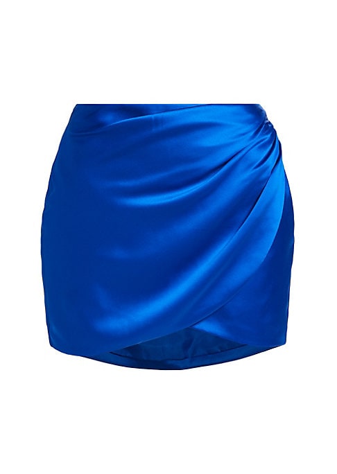 Chic Silk Tie Skirt