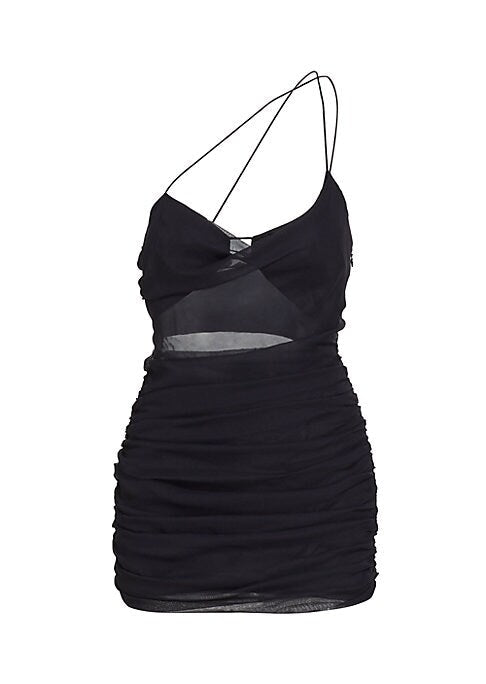 Silk Asymmetrical Dress