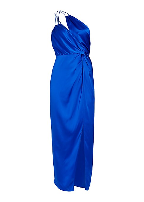 Silk Slit Gown